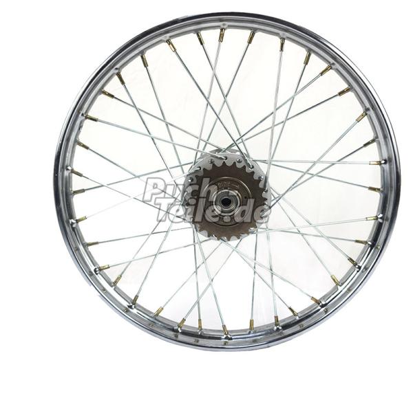 Speichenrad hinten 1,4 x 17"